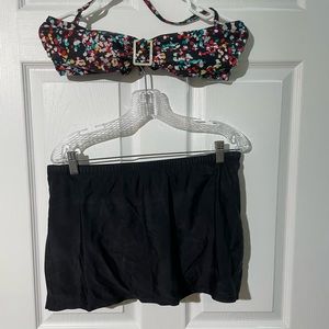 Bikini set- top and skirt
